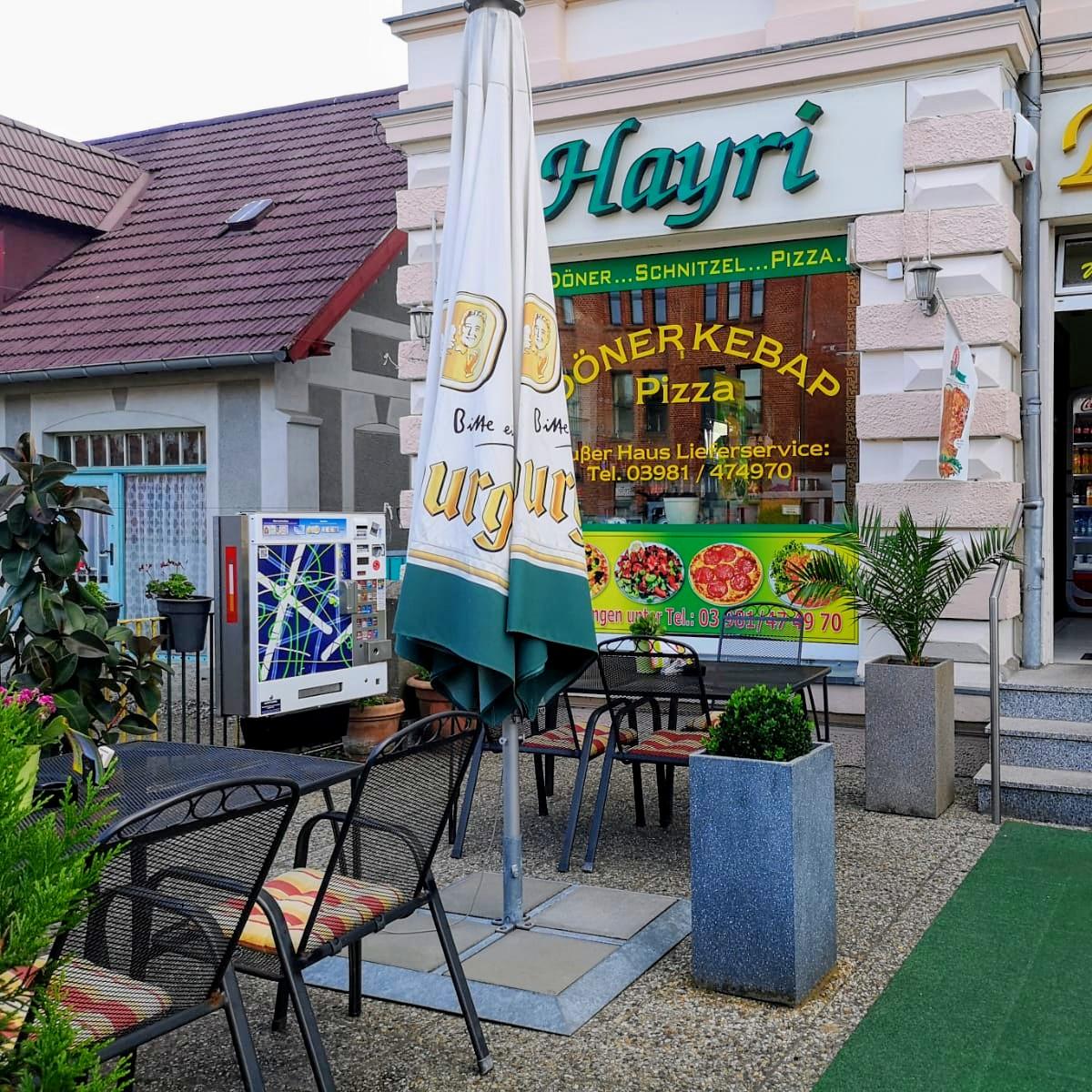 Restaurant "Hayri-Dönergrill und Pizzeria" in Neustrelitz