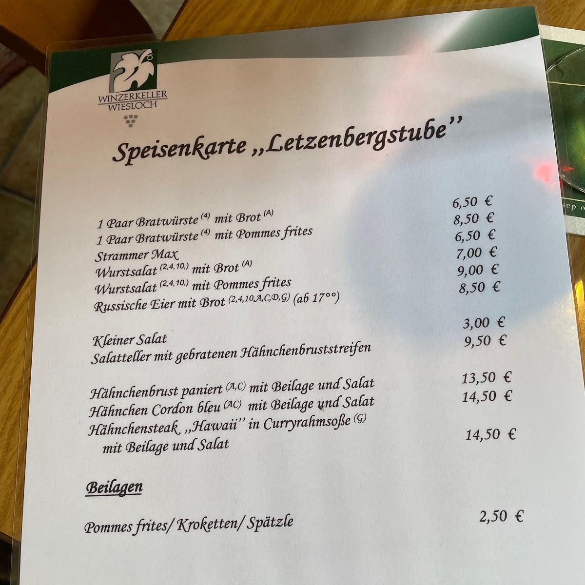 Restaurant "Gaststätte Letzenbergstube" in  Malsch