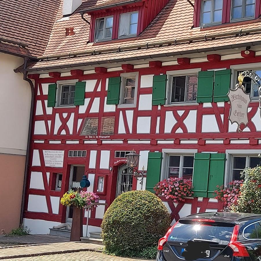 Restaurant "Wirtshaus zum Gerber" in Hohentengen