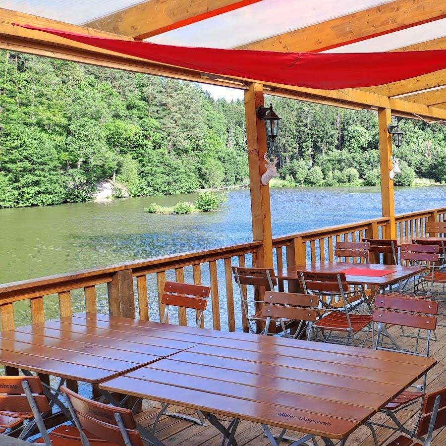 Restaurant "Seeterrasse Finsterroter See" in Wüstenrot