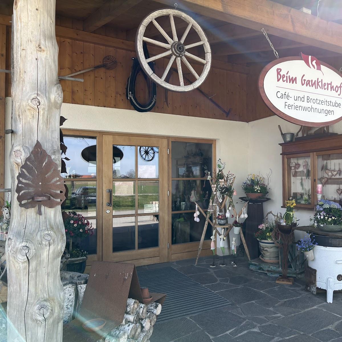 Restaurant "Café Beim Gauklerhof Inh. Renate Gaukler" in Rott