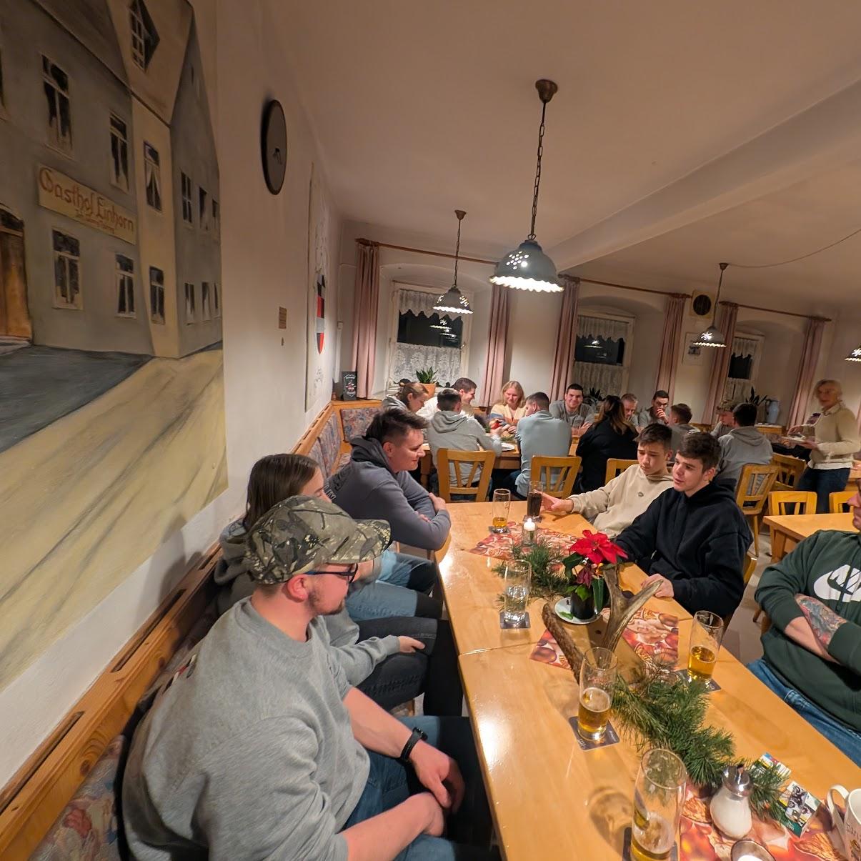 Restaurant "Einhorn Inh. Fritz und Renate Thüring" in Höchstädt im Fichtelgebirge