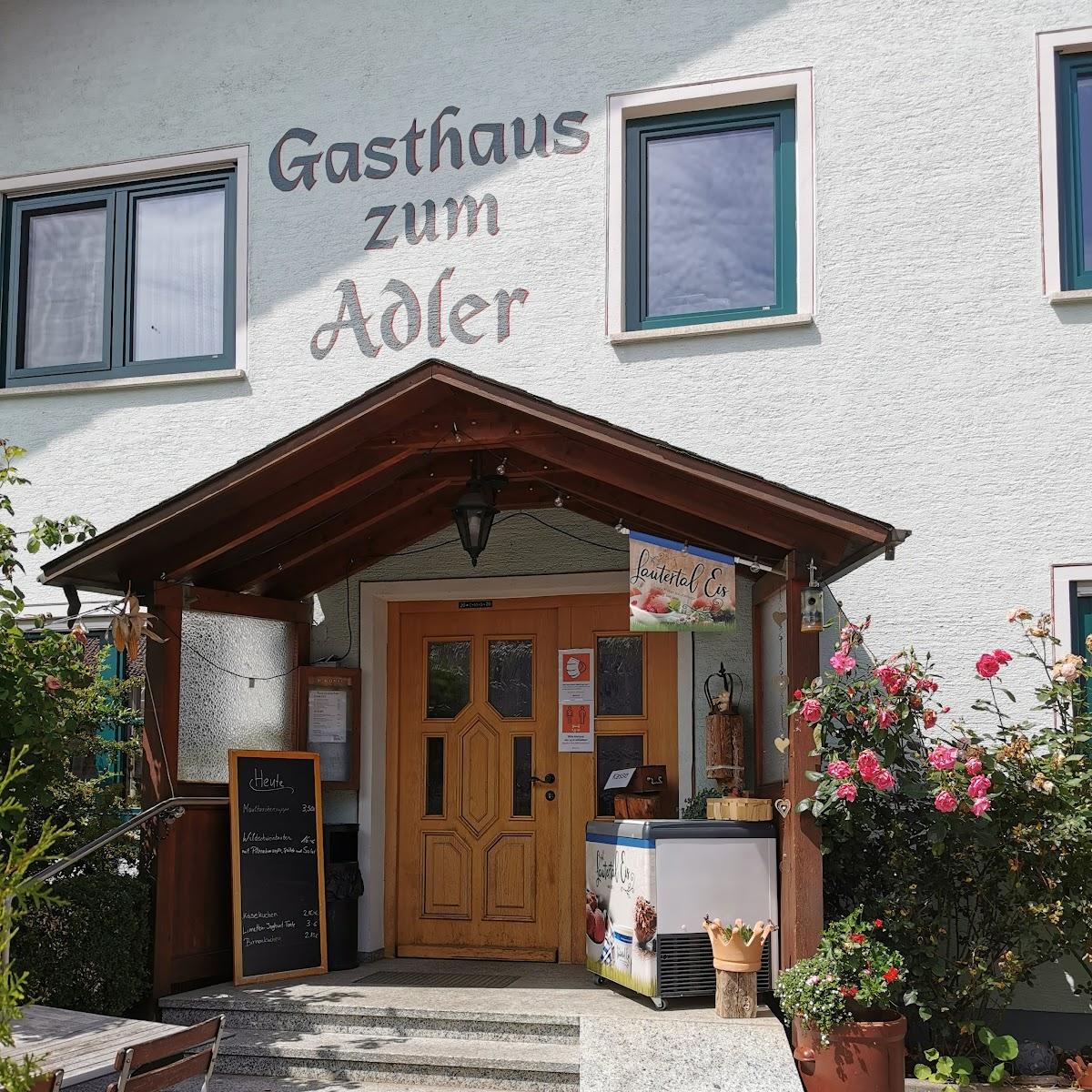 Restaurant "Gasthaus Adler" in Hohenstein