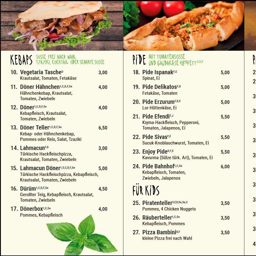 Restaurant "Enjoy Pizza- & Dönerlounge" in  Melle