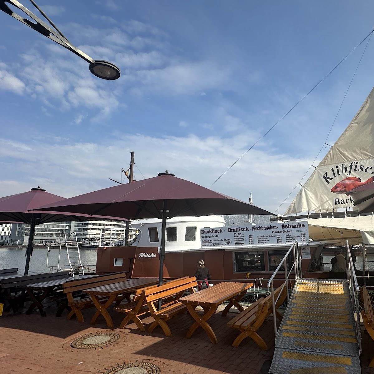 Restaurant "Restaurantschiff Klibfisch-Backfisch" in Bremerhaven