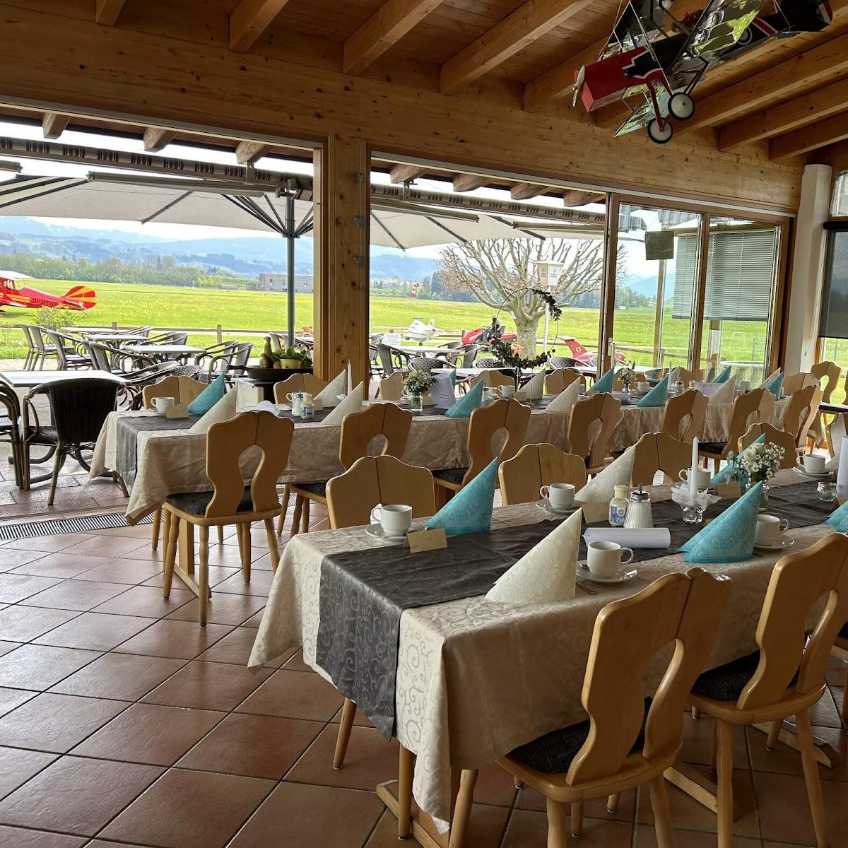 Restaurant "Flugplatzcafé" in Durach