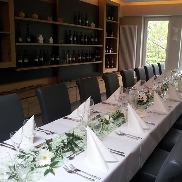 Restaurant "Weingut & Gutsschänke Steigerhof - Restaurant" in Harxheim