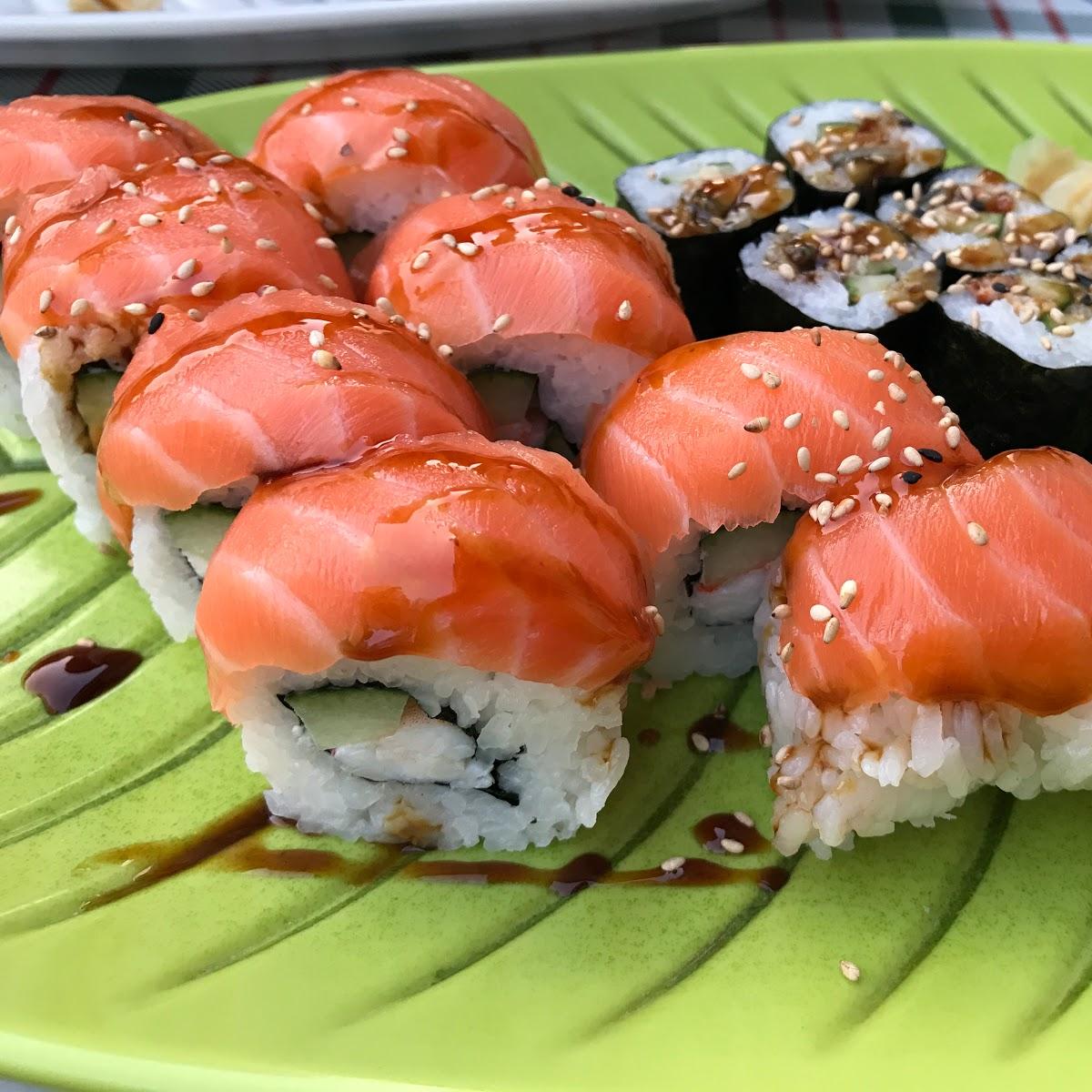 Gebackener Lachs Roll Rezept