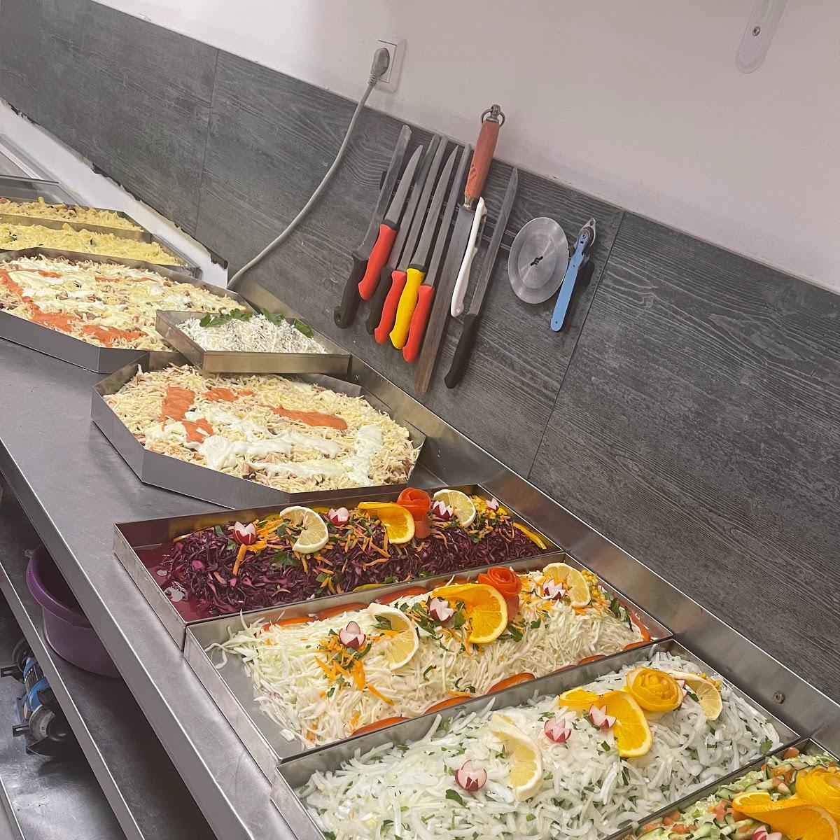 Falafel im Fladenbrot mit Käse Rezept