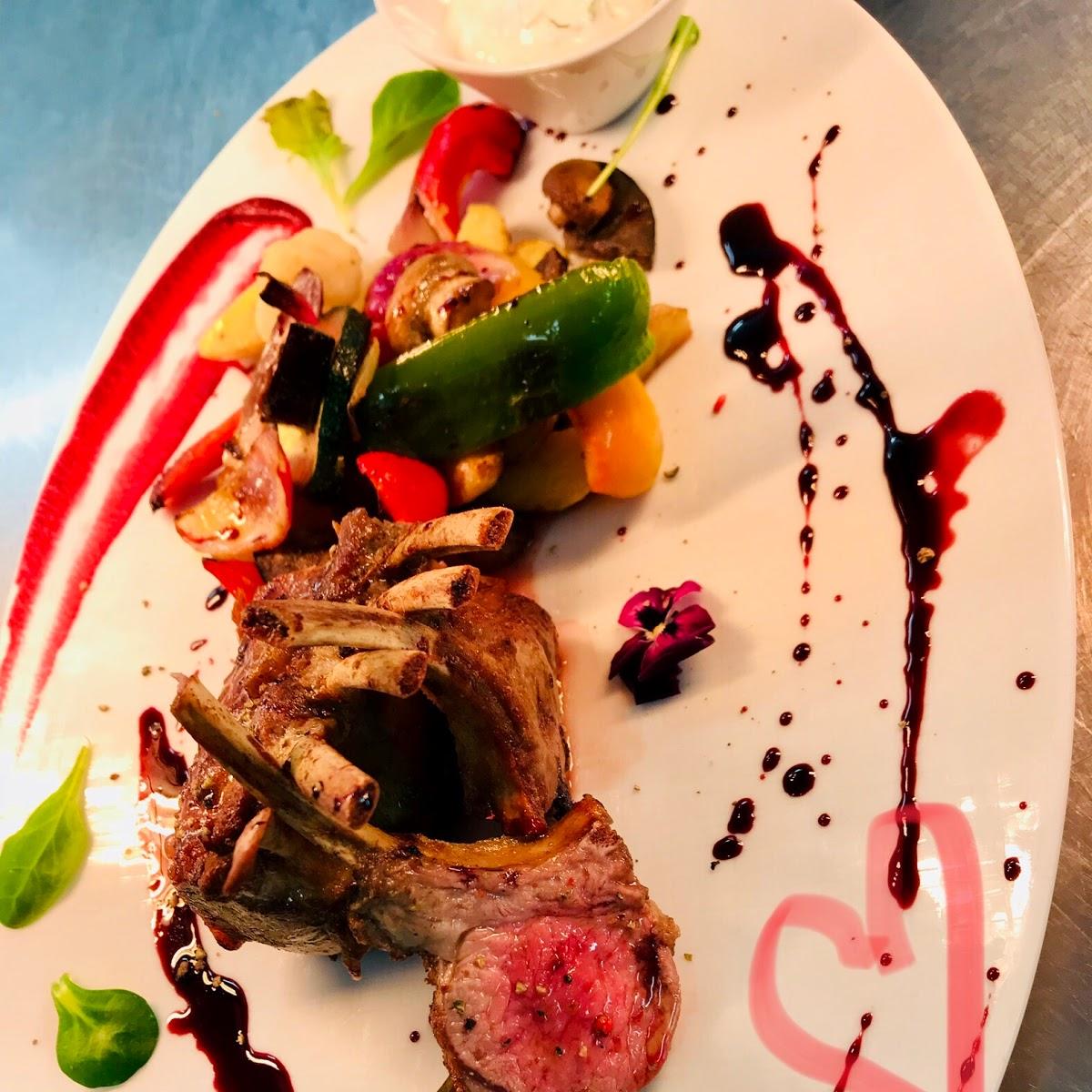 Gyrospfanne mit Champignons Rezept