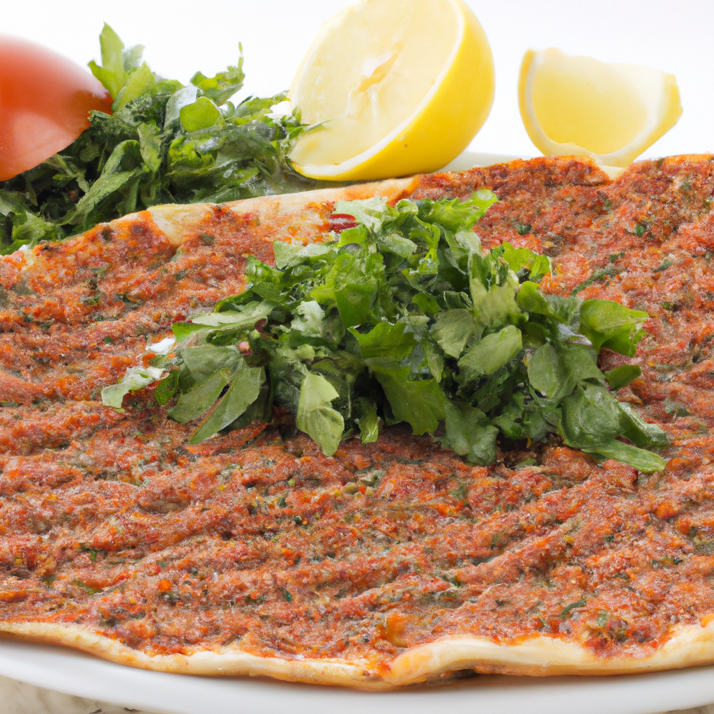 Lahmacun - Türkische Pizza