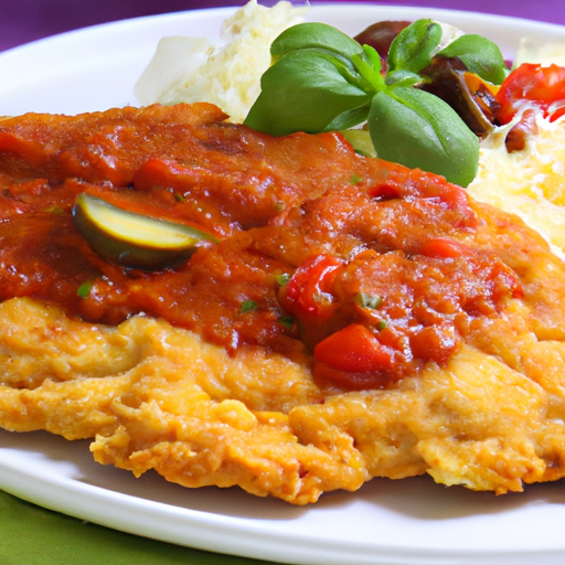 Schnitzel Bolognese