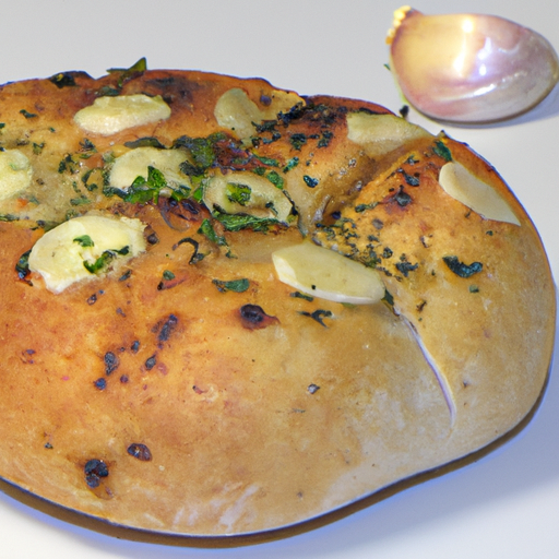 Knoblauch Pizzabrot