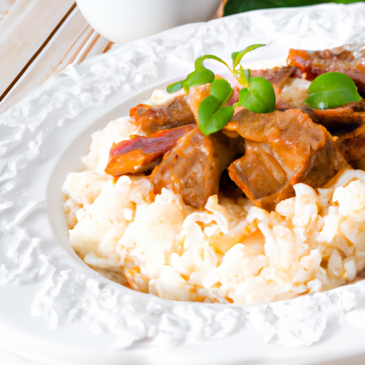 Gebratener Reis mit Schweinefleisch