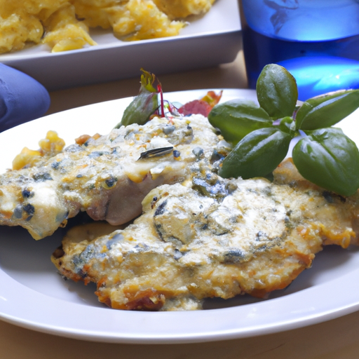 Gorgonzola-Schnitzel