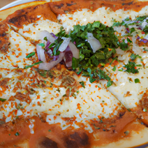 Lahmacun mit Käse