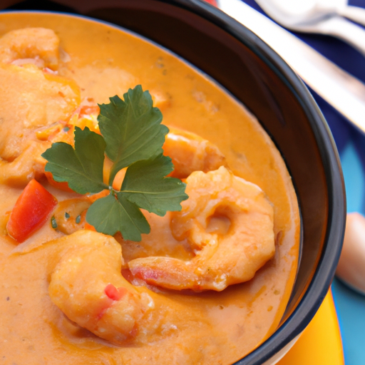 Scampi Curry Rezept