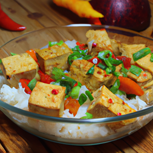 Gebratener Reis mit Tofu Rezept