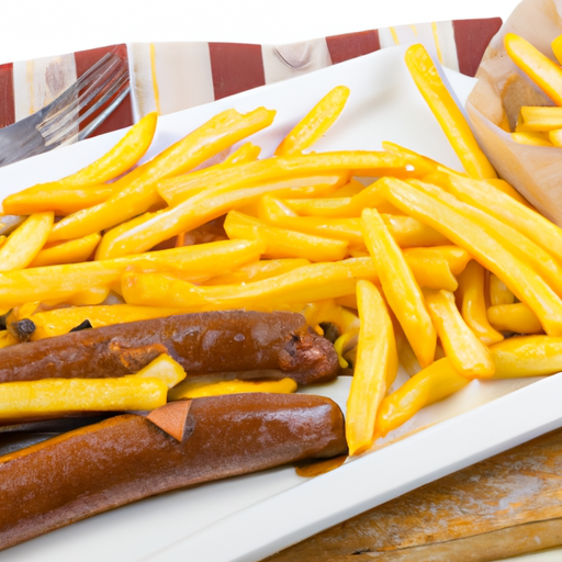 Jägerwurst mit Pommes frites Rezept