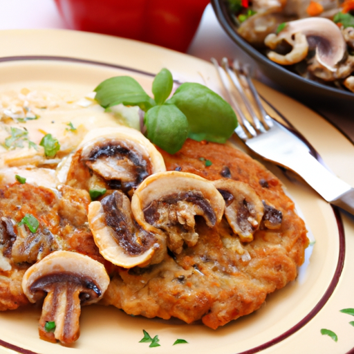 Schnitzel Champignons Rezept