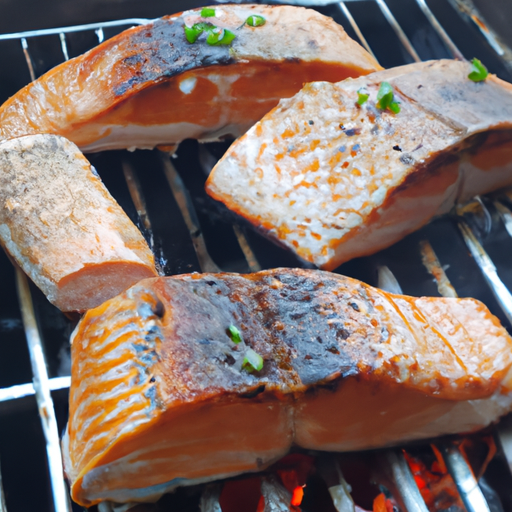 Lachs vom Grill