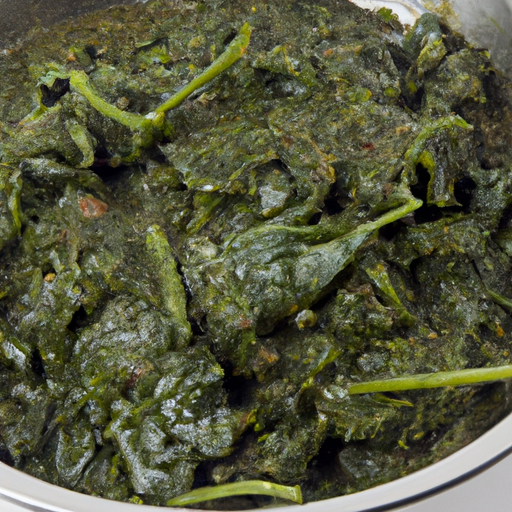 Jhinga Palak - leckeres indisches Gericht