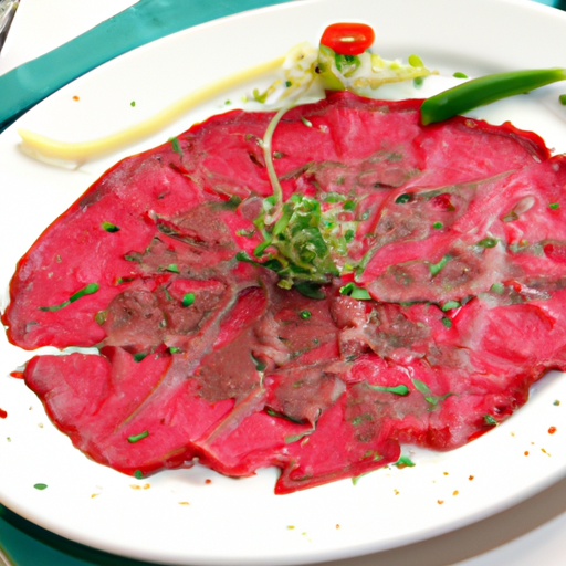 Carpaccio vom Rind Rezept