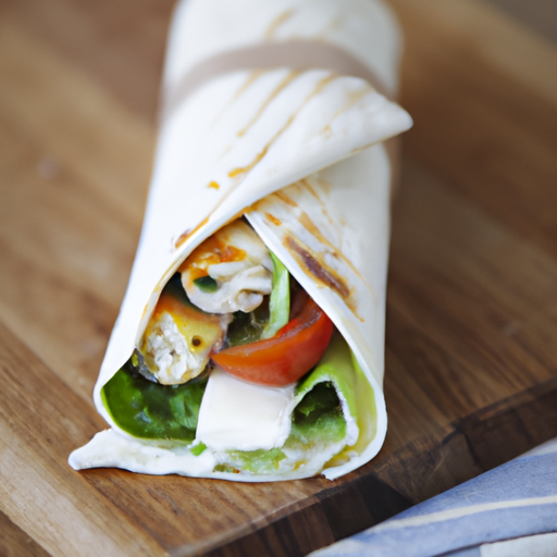 Halloumi Wrap