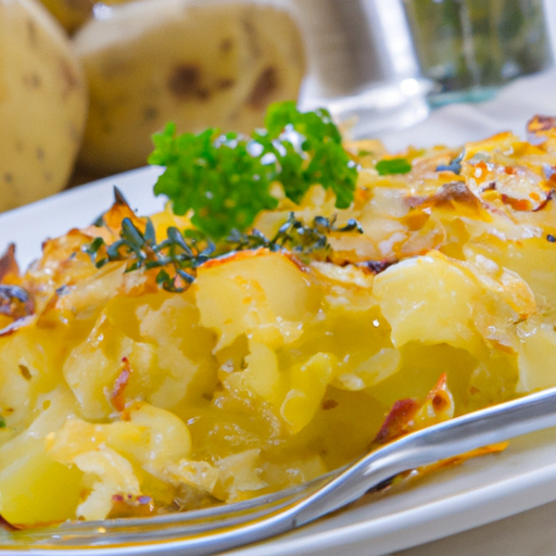 Kartoffel-Blumenkohl-Auflauf