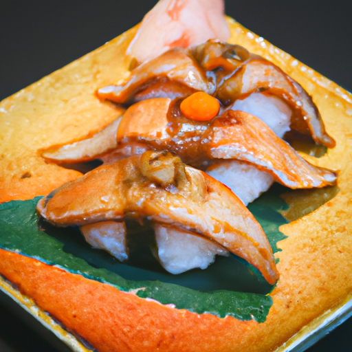 Aburi Sake Nigiri