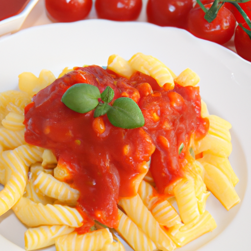 Nudeln mit Tomatensauce Rezept