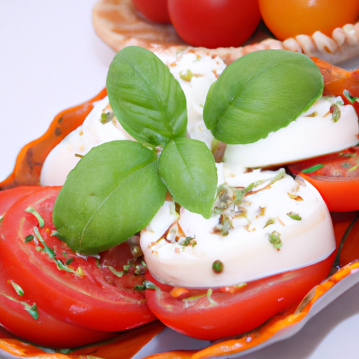 Tomaten mit Mozzarella