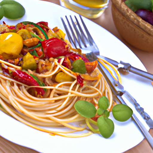 Vegetarische Spaghetti Rezept