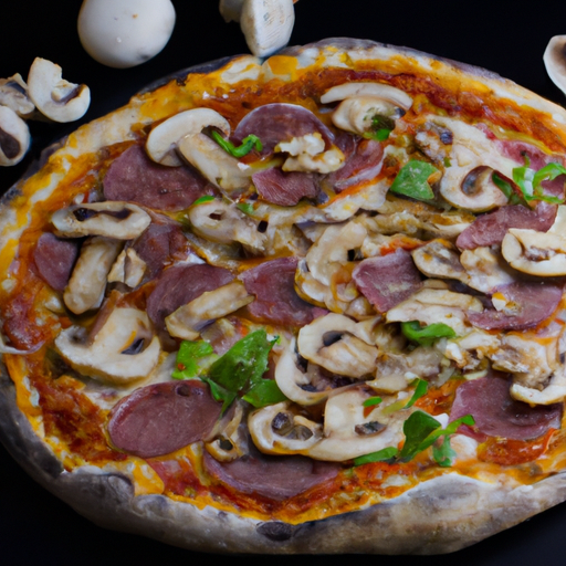 Pizza Funghi Salami