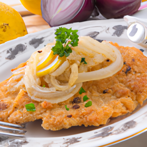 Schnitzel Zwiebel Rezept