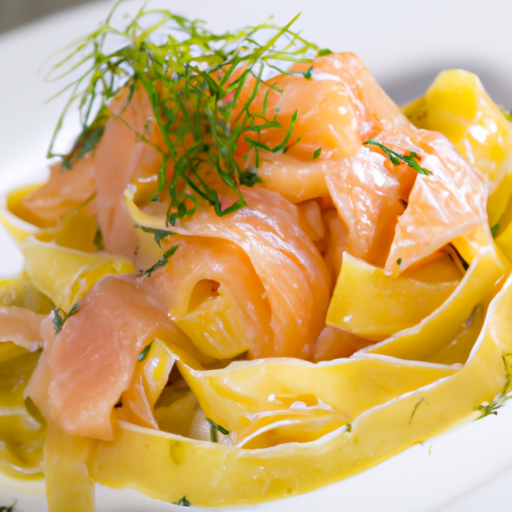 Fettuccine al Salmone
