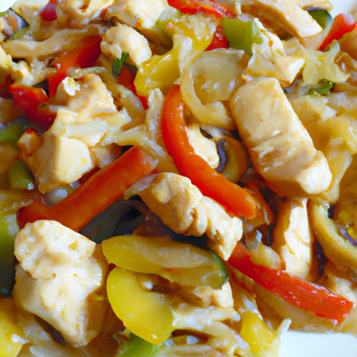 Chop Suey mit Hühnerfleisch
