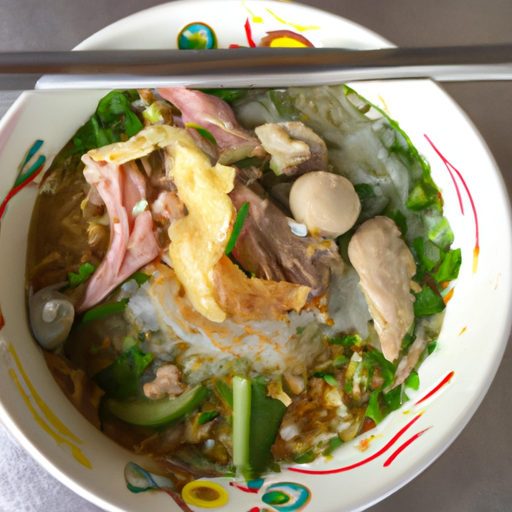 Sup Mien Ga - Vietnamesische Hühnersuppe