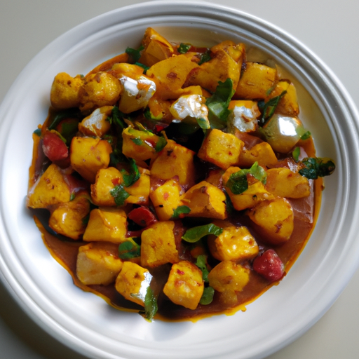 Matter Paneer Aloo