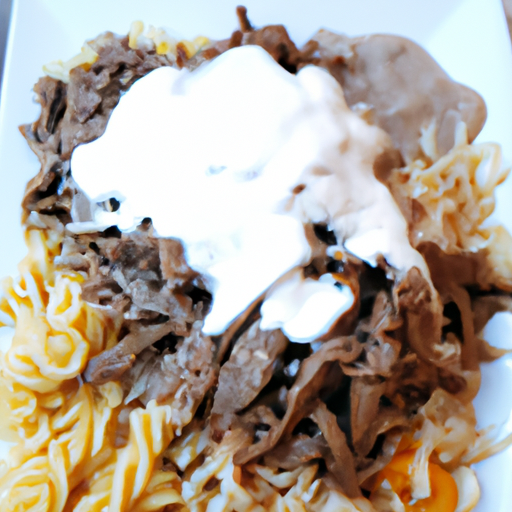 Dönerteller mit Nudeln