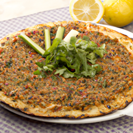 Vegetarische Lahmacun