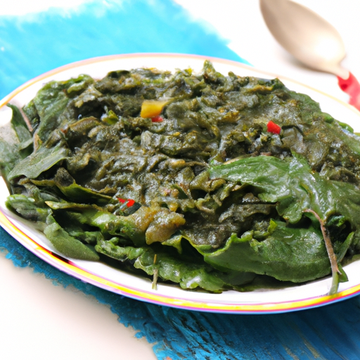 Saag - ein traditionelles indisches Gericht