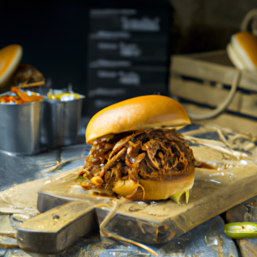 Pulled Beef Burger