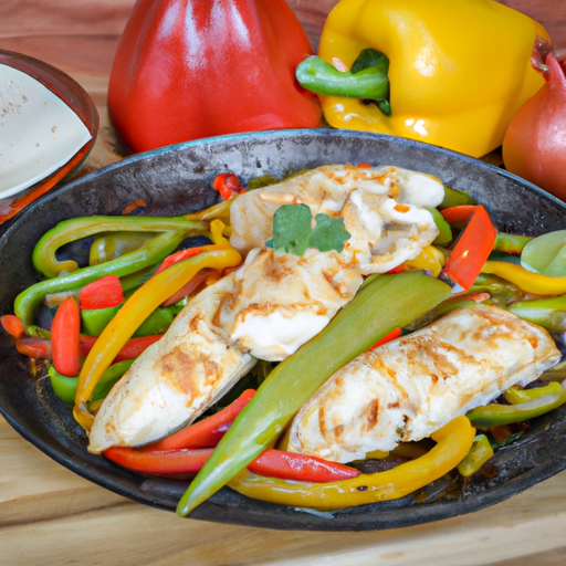 Fajitas de Pollo