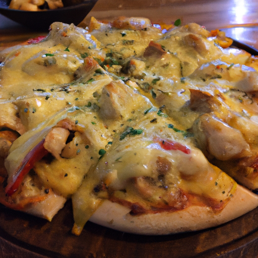 Pizza Chicken Hollandaise