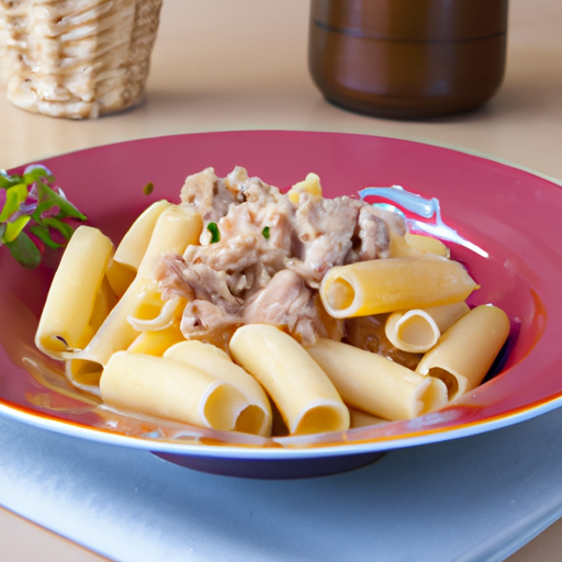Rigatoni Thunfisch