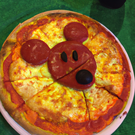 Pizza Mickey Mouse