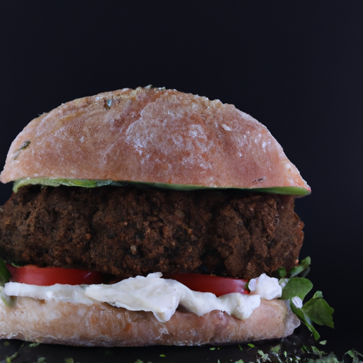 Falafel Burger Menü