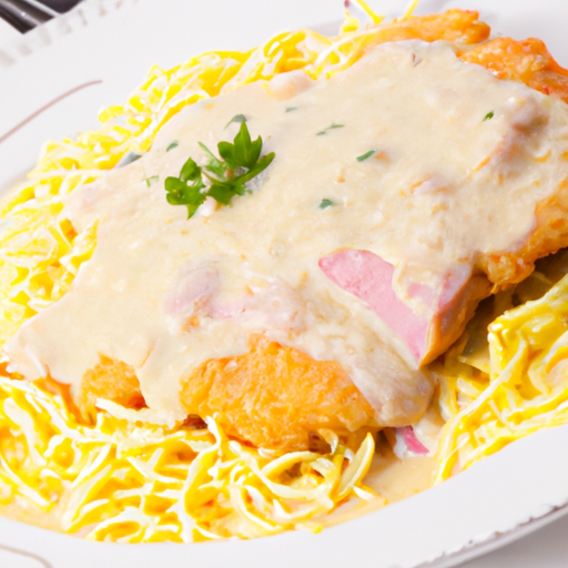 Schnitzel Carbonara