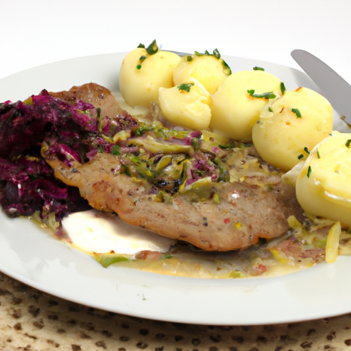 Lammkotelett-Teller Rezept